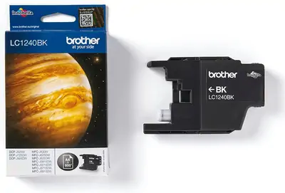 Črnilo BROTHER LC-1240BK Black original