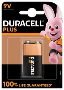 Baterija DURACELL 9V Plus 1/1