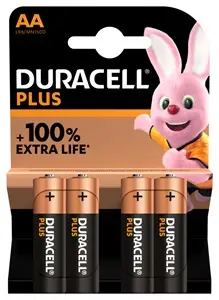 Baterija DURACELL Plus Power AA 4/1 Baterija DURACELL Plus Power AA 4/1