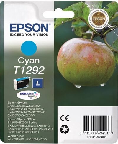 Črnilo EPSON T1292 Cyan original