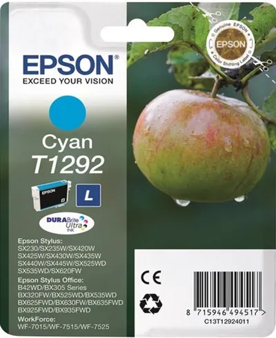 Črnilo EPSON T1292 Cyan original Črnilo EPSON T1292 Cyan original