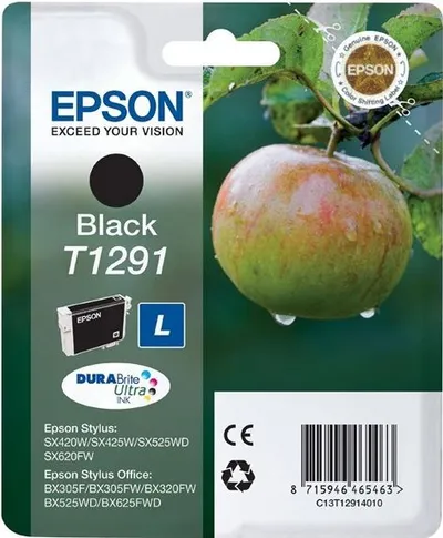 Črnilo EPSON T1291 Black original Črnilo EPSON T1291 Black original