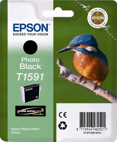 Črnilo EPSON T1591 Photo Black original Črnilo EPSON T1591 Photo Black original