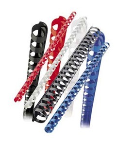 Spirala PVC za vezavo do 55 listov 10mm 100/1 okrogla modra Spirala PVC za vezavo do 55 listov 10mm 100/1 okrogla modra