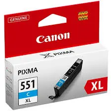 Črnilo CANON CLI-551 XL Cyan original Črnilo CANON CLI-551 XL Cyan original