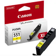 Črnilo CANON CLI-551 XL Yellow original Črnilo CANON CLI-551 XL Yellow original