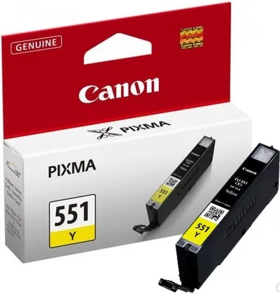Črnilo CANON CLI-551 Yellow original Črnilo CANON CLI-551 Yellow original