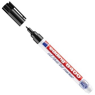 Marker permanentni 0,5-1mm CD/DVD  Edding 8400 črn