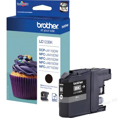 Črnilo BROTHER LC-123 Black original Črnilo BROTHER LC-123 Black original
