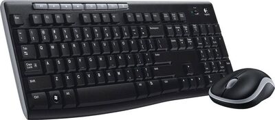 Tipkovnica LOGITECH MK270 Wireless Desktop (tipkovnica+miška)