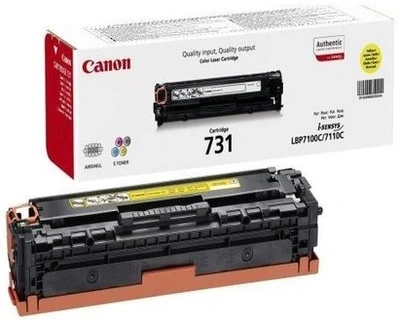 Toner CANON CRG-731 Yellow original Toner CANON CRG-731 Yellow original