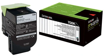 Toner LEXMARK CS310 708K Black - Return Program original Toner LEXMARK CS310 708K Black - Return Program original
