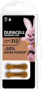 Baterija DURACELL DA312 6/1 Baterija DURACELL DA312 6/1