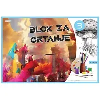 Blok risalni št. 3 10 listov Blok risalni št. 3 10 listov