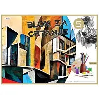 Blok risalni št. 5 10 listov Blok risalni št. 5 10 listov
