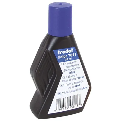 Barva za štampiljko 28ml Trodat 7011 modra Barva za štampiljko 28ml Trodat 7011 modra