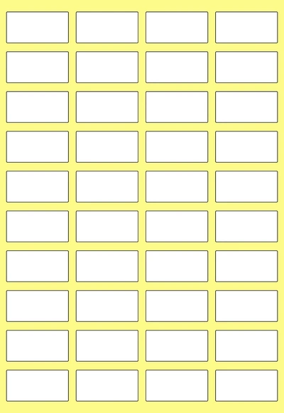 Etiketa slip 32x16mm 1/1 Etiketa slip 32x16mm 1/1