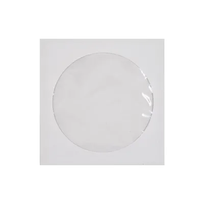 Etui za 1 CD papirnati s preklopom in oknom 125x125mm 1/1 bela Etui za 1 CD papirnati s preklopom in oknom 125x125mm 1/1 bela