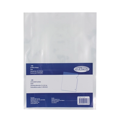 Mapa PVC L A4 LS090 90mic 50/1 sijajna Mapa PVC L A4 LS090 90mic 50/1 sijajna