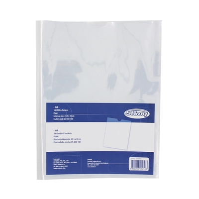Mapa PVC U A4 80mic 240x305 US080-100 100/1 sijaj Mapa PVC U A4 80mic 240x305 US080-100 100/1 sijaj