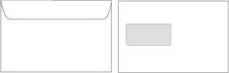 Kuverta B5 BT bela silikon LO sredina 176x250mm Kuverta B5 BT bela silikon LO sredina 176x250mm