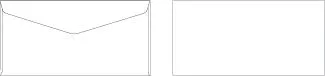 Kuverta ABT 105x214mm ("plačan odgovor") Kuverta ABT 105x214mm ("plačan odgovor")