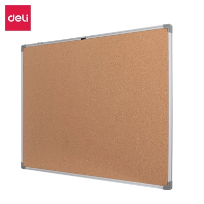 Tabla iz plute stenska 120x90cm Deli E39054 aluminijast okvir Tabla iz plute stenska 120x90cm Deli E39054 aluminijast okvir