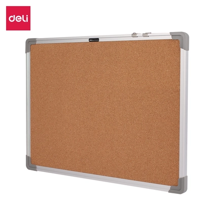 Tabla iz plute stenska 60x45cm Deli E39052 aluminijast okvir Tabla iz plute stenska 60x45cm Deli E39052 aluminijast okvir