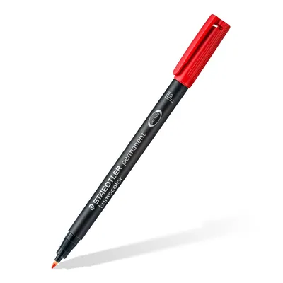 Marker permanentni 0,6mm CD/DVD Staedtler Lumocolor 318 rdeč Marker permanentni 0,6mm CD/DVD Staedtler Lumocolor 318 rdeč