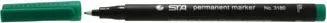 Marker permanentni 0,6mm CD/DVD STA 8020 F-5/8021F-5 zelen Marker permanentni 0,6mm CD/DVD STA 8020 F-5/8021F-5 zelen