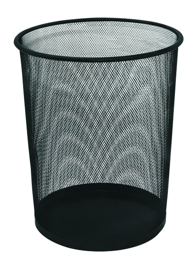 Koš za smeti iz žice L JS5001 fi-295 mm, h-345 mm črn Koš za smeti iz žice L JS5001 fi-295 mm, h-345 mm črn