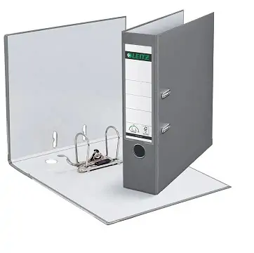 Registrator samostoječ A4 širok Leitz 1010 siv brez škatle