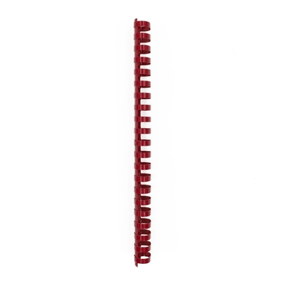 Spirala PVC za vezavo do 280 listov 32mm 50/1 ovalna rdeča Spirala PVC za vezavo do 280 listov 32mm 50/1 ovalna rdeča