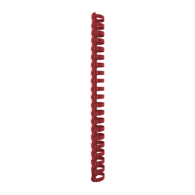 Spirala PVC za vezavo do 340 listov 38mm 50/1 ovalna rdeča Spirala PVC za vezavo do 340 listov 38mm 50/1 ovalna rdeča