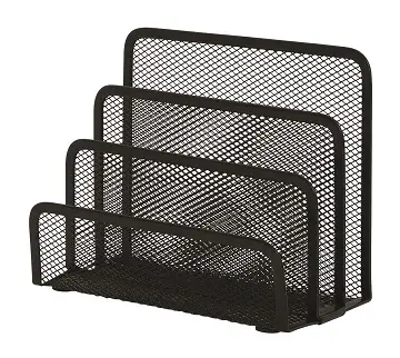 Stojalo za pisma iz žice 175x80x140mm JS901 črno Stojalo za pisma iz žice 175x80x140mm JS901 črno